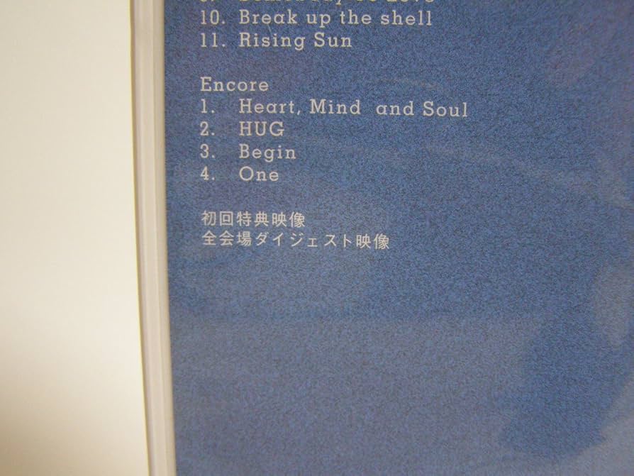 Amazon.co.jp: 1st LIVE TOUR 2006~Heart,Mind and Soul~ [DVD